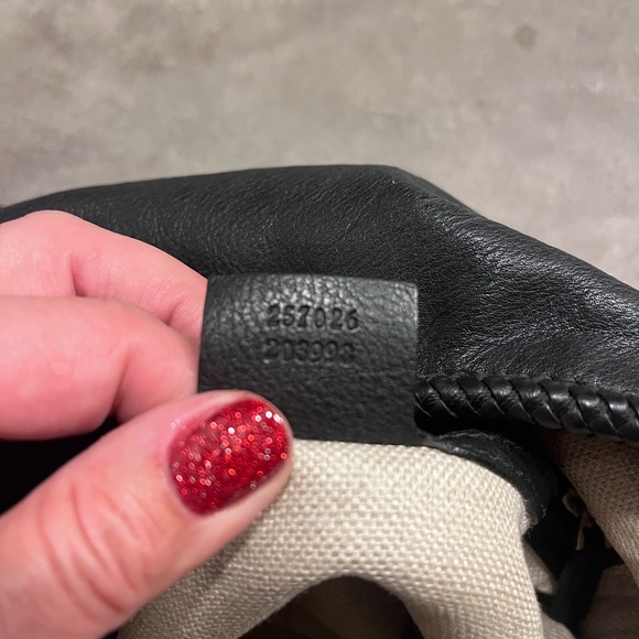Gucci Black Leather Hobo Bag w/ Braided Strap & Tassels | Authentic - Picture 11 of 11